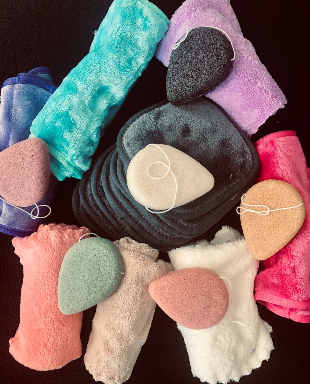 Cloth + Konjac Sponge
