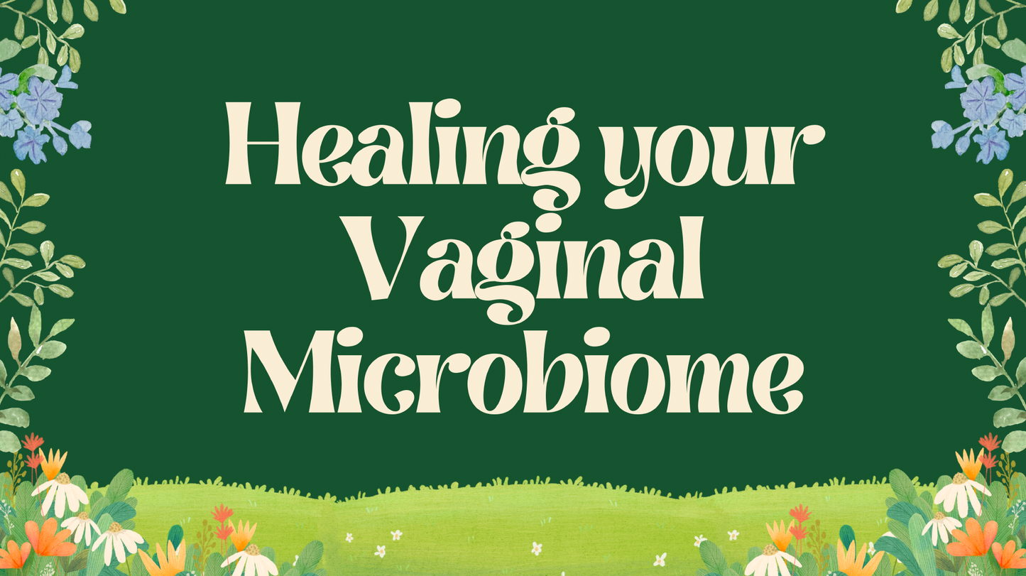 Healing Your Vaginal Microbiome