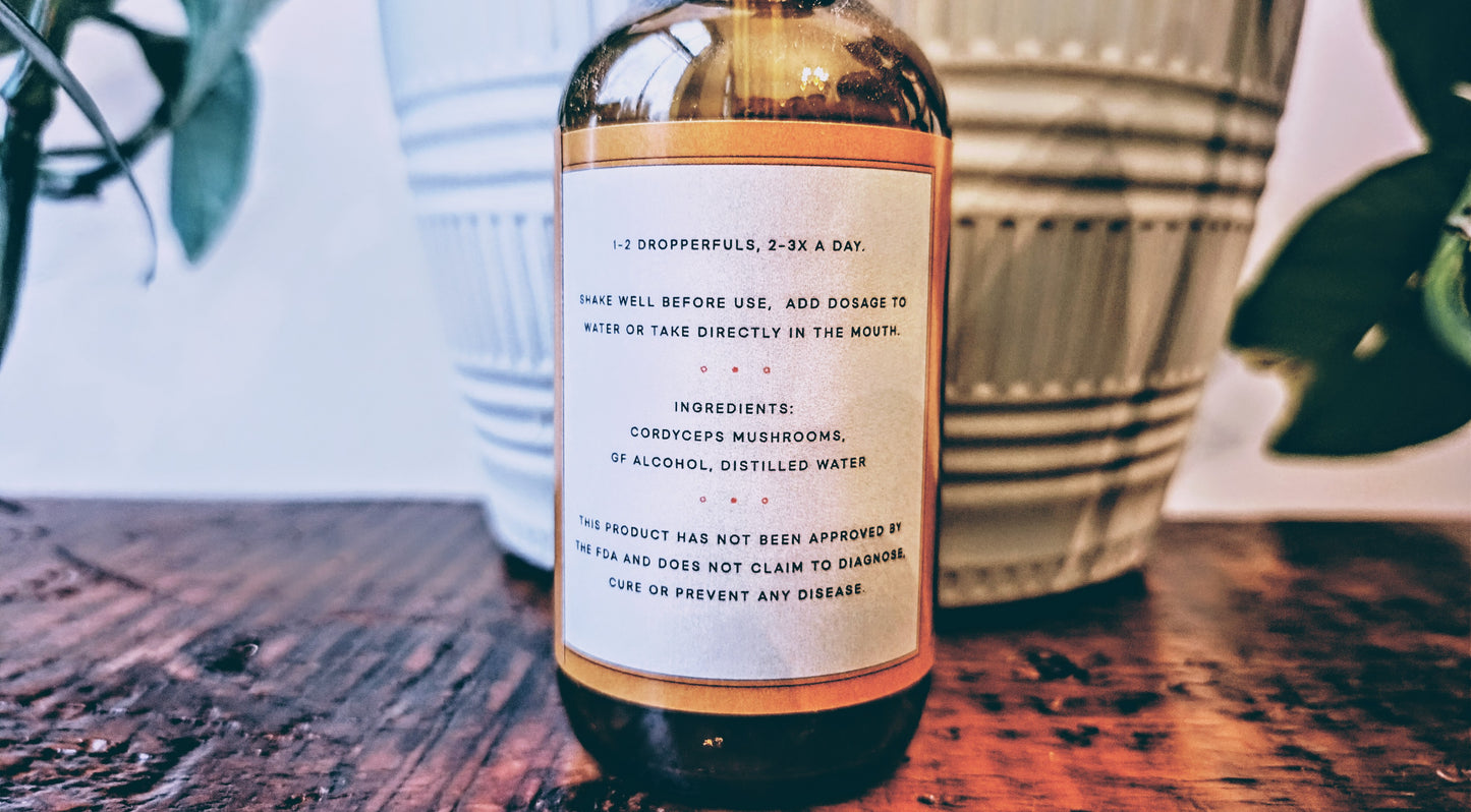Organic Cordyceps Mushroom - Dual Extraction